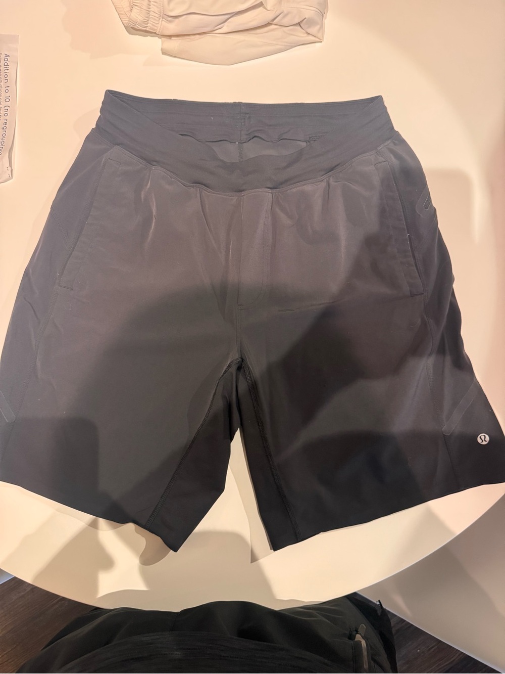 lululemon athletica Black Athletic Performance Shorts